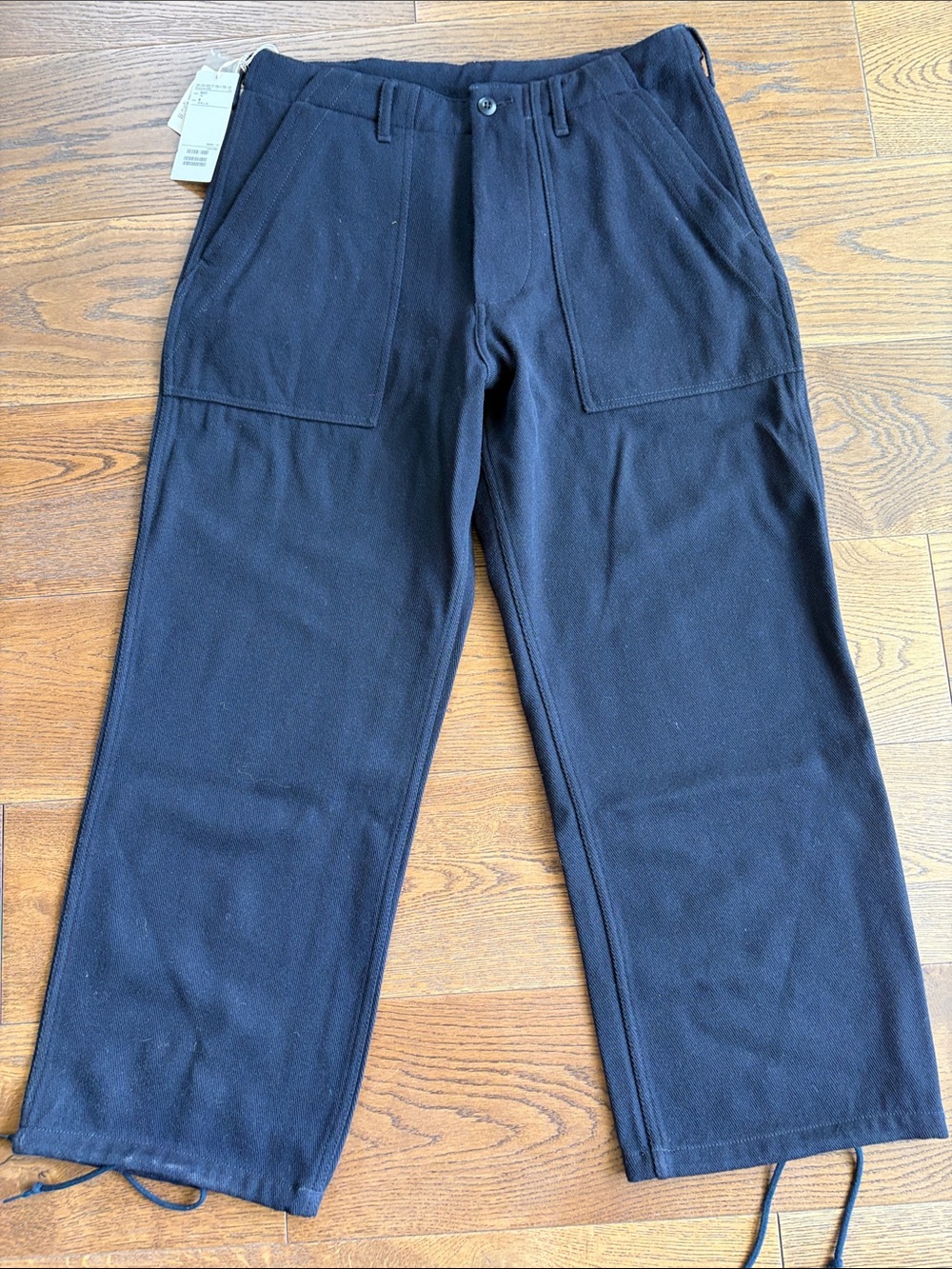 BEAMS Japan Men's Navy Military Utility Pants